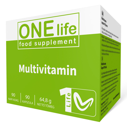 ONE LIFE Multivitamin 90 db kapszula