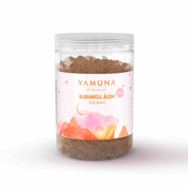 Yamuna tégelyes fürdősó Karamell álom 1000g