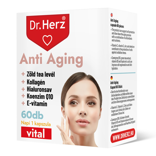 DR Herz ANTI AGING 60 db kapszula doboz