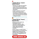 DR Herz Glutation 500 mg + C-vitamin 60 db kapszula