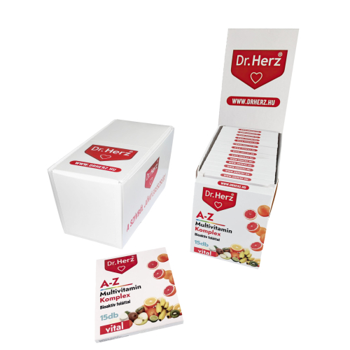 DR Herz A-Z Multivitamin Komplex 15 db kapszula displayben / Bliszter/