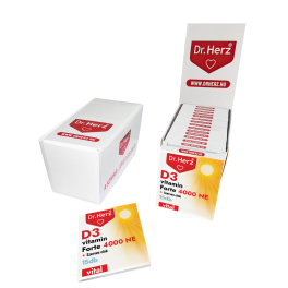   DR Herz D3-vitamin 4000 NE 15 db kapszula displayben /Bliszter/ 