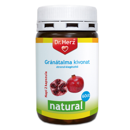 Dr Herz Gránátalma Kivonat 500mg kapszula 60 db 