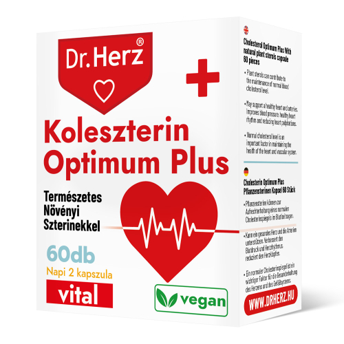 DR Herz Koleszterin Optimum Plus 60 db kapszula