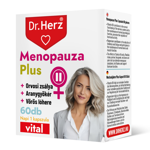 DR Herz Menopauza Plus 60 db kapszula