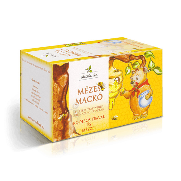 MECSEK Mézes mackó rooibos teával és mézzel filteres
