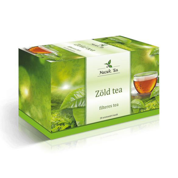 MECSEK Zöld tea filteres
