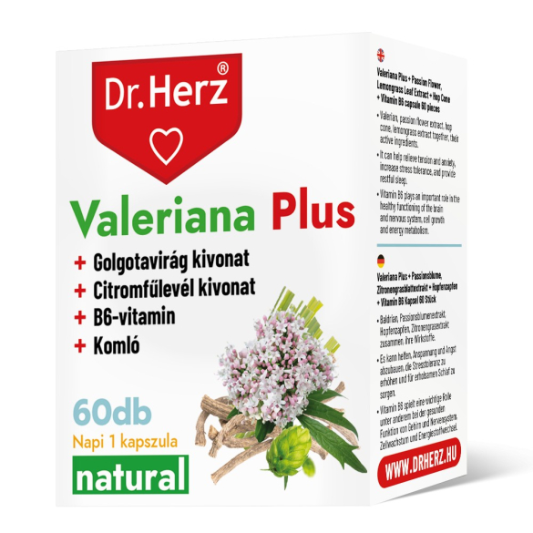 DR Herz Valeriana Plus kapszula 60 db 