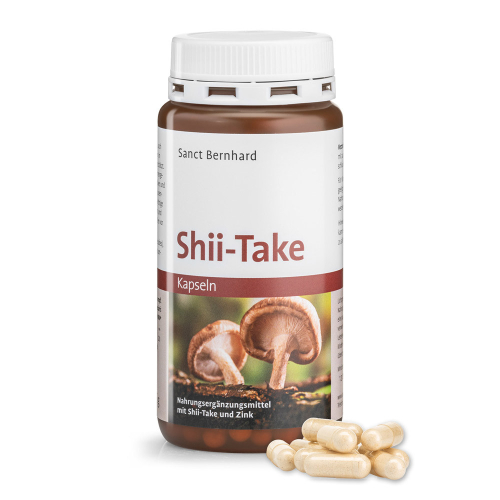 Sanct Bernhard Shiitake+Cink kapszula 180db
