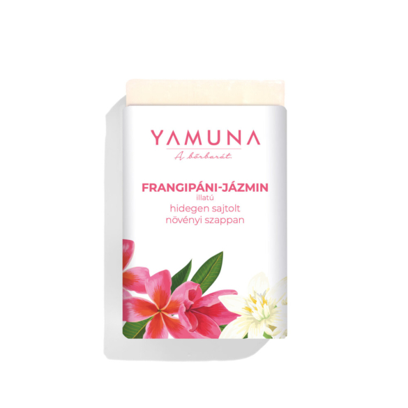 Yamuna hidegen sajtolt Frangipáni-jázmin szappan  3/108
