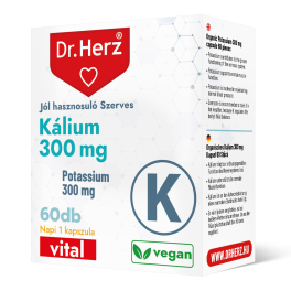 DR Herz Szerves Kálium 300 mg 60 db kapszula 