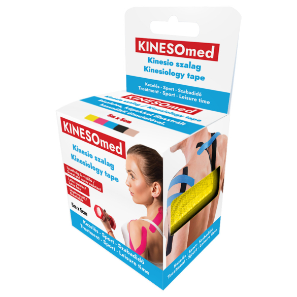 KINESOMED Kinesio tape (szalag) 5cmx5m sárga