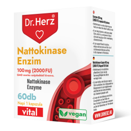 DR Herz Nattokinase enzim 100 mg 2000 FU 60 db kapszula
