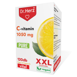 Dr Herz C-vitamin 1050 mg PURE kapszula 120 db XXL