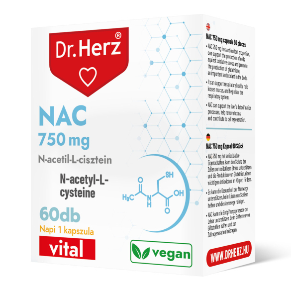 DR Herz NAC 750mg kapszula 60db