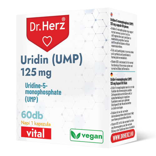 DR Herz Uridin (UMP) 125 mg 60 db kapszula doboz