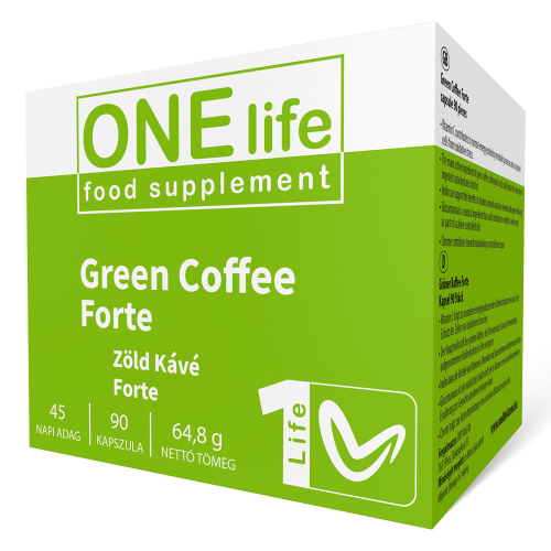 ONE LIFE Zöld Kávé Forte 90 db kapszula